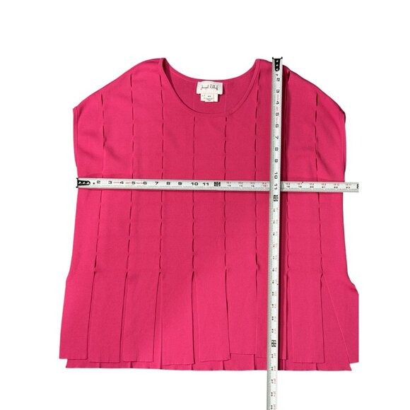 NWOT Joseph Ribkoff Womens Top M Pink Short Sleeve Sweater Set OG Price $215 - Picture 11 of 11